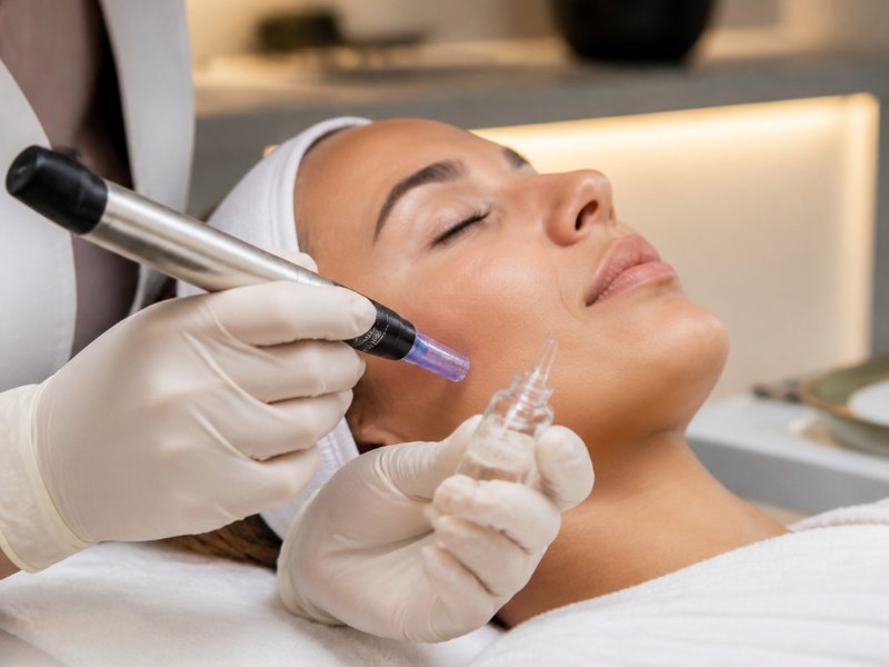 Microneedling au Domaine de la Carrière