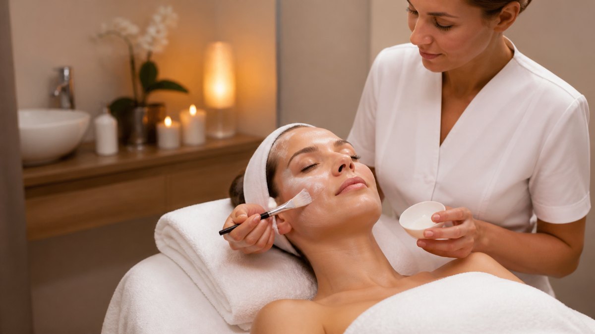 Spécialiste des soins du visage au Domaine de la Carrière